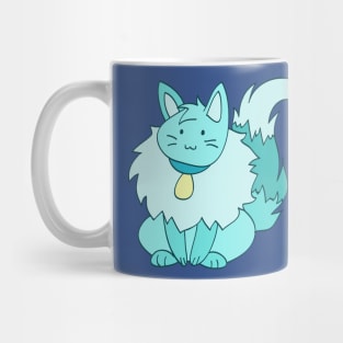 Fluffy Ice Kitty Mug